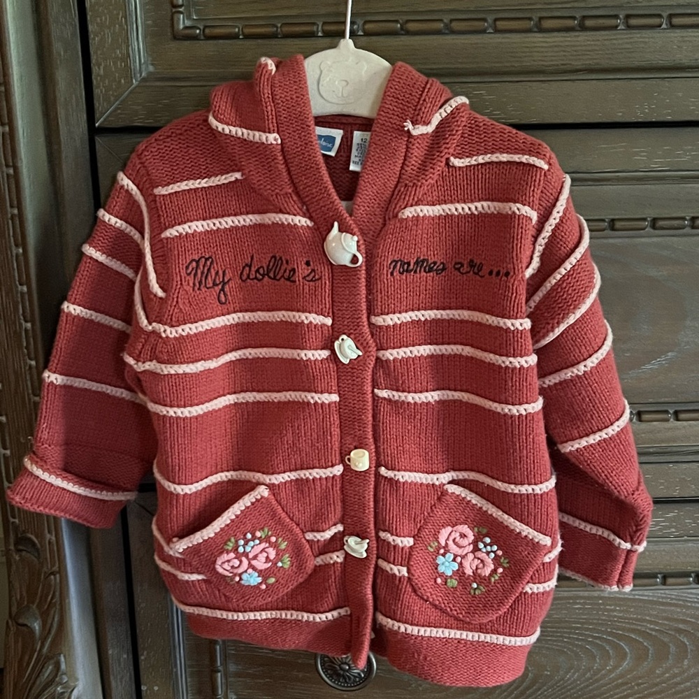Eloise dolly sweater 12-18m